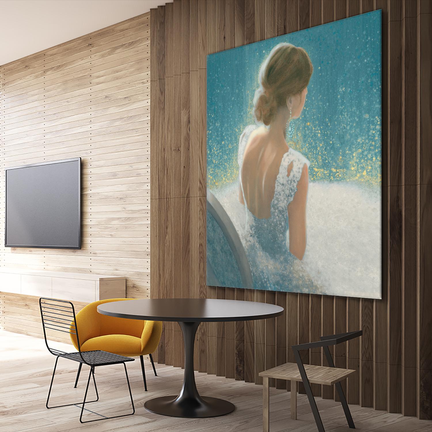 Before the Opera Blue by James Wiens on GIANT ART - white everyday life