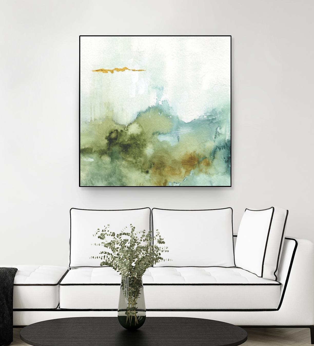 My Greenhouse Abstract III by Albena Hristova on GIANT ART - multi abstract gold