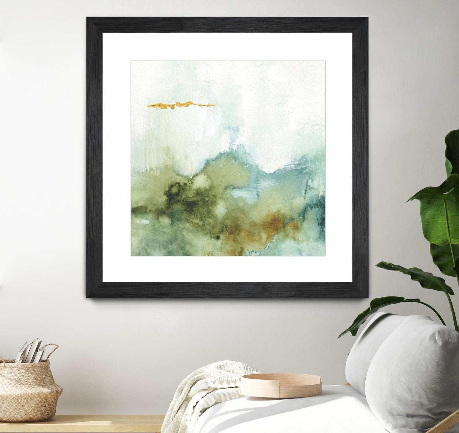 My Greenhouse Abstract III by Albena Hristova on GIANT ART - multi abstract gold