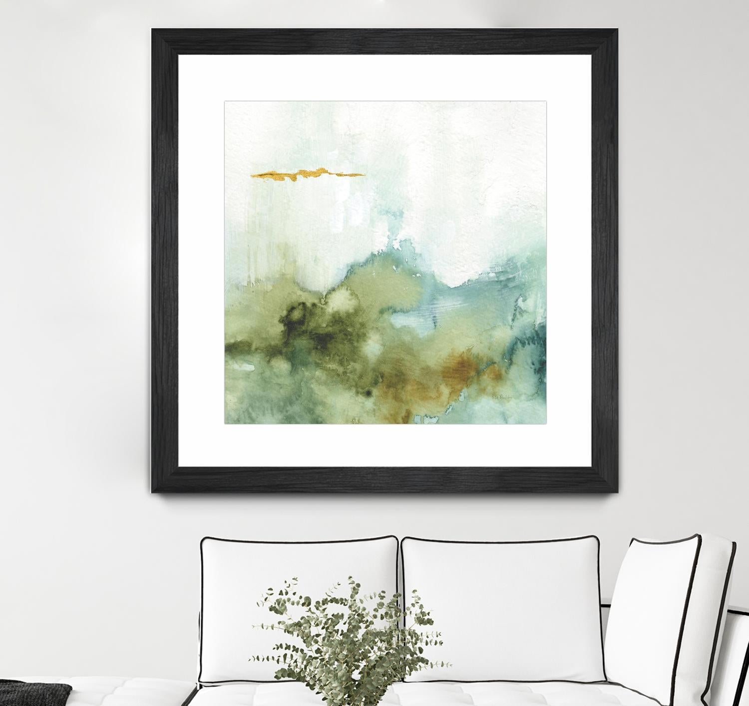 My Greenhouse Abstract III by Albena Hristova on GIANT ART - multi abstract gold