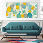 Painted Pebbles by Silvia Vassileva on GIANT ART - yellow abstract