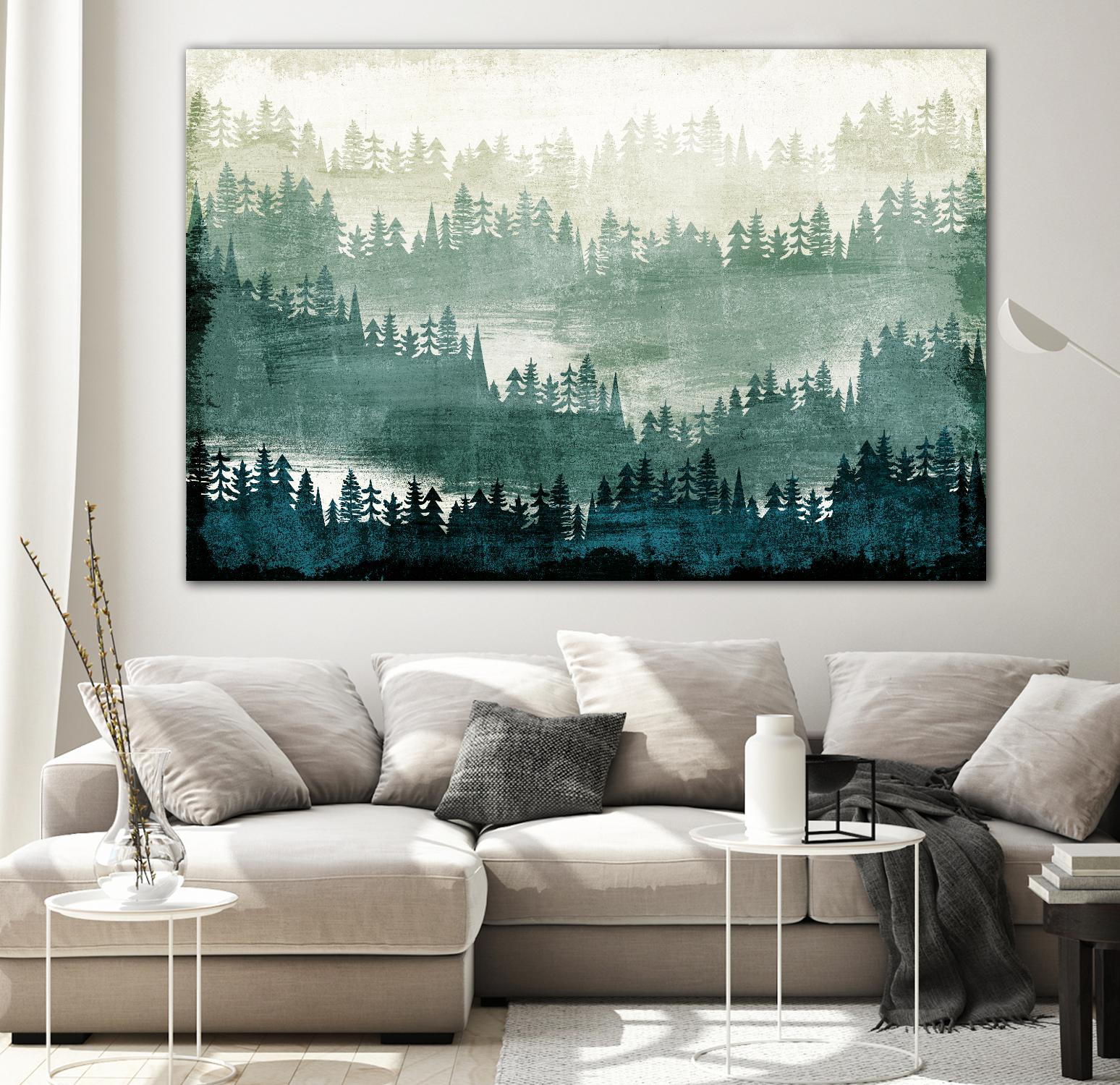 Mountainscape by Michael Mullan on GIANT ART - white landscape