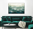 Mountainscape by Michael Mullan on GIANT ART - white landscape