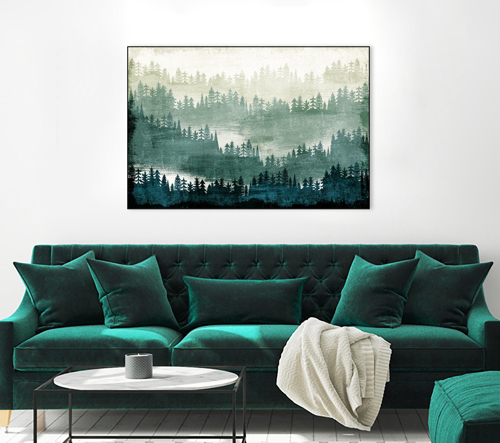 Mountainscape by Michael Mullan on GIANT ART - white landscape