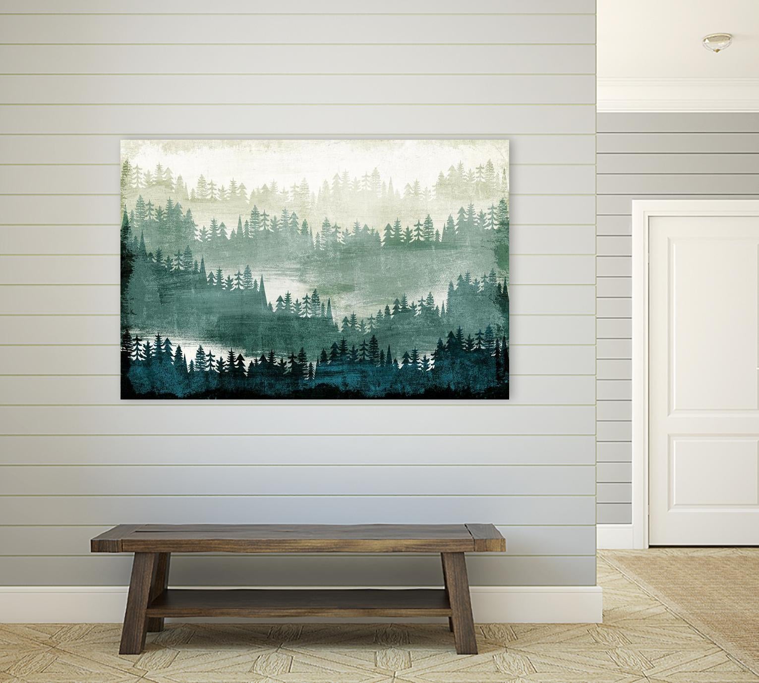 Mountainscape by Michael Mullan on GIANT ART - white landscape