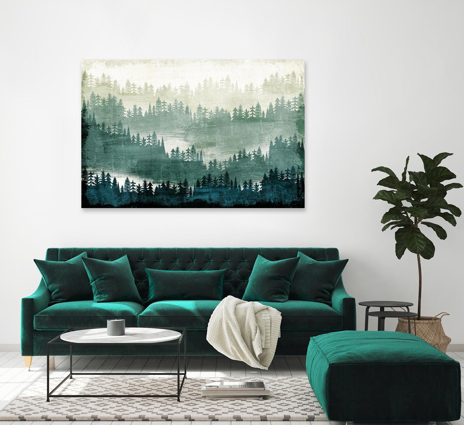 Mountainscape by Michael Mullan on GIANT ART - white landscape