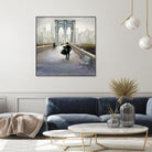 Bridge to New York 2 by Julia Purinton on GIANT ART - grey everyday life