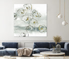 Gold Dust I by Chris Paschke on GIANT ART - yellow floral
