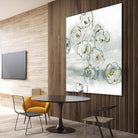 Gold Dust I by Chris Paschke on GIANT ART - yellow floral