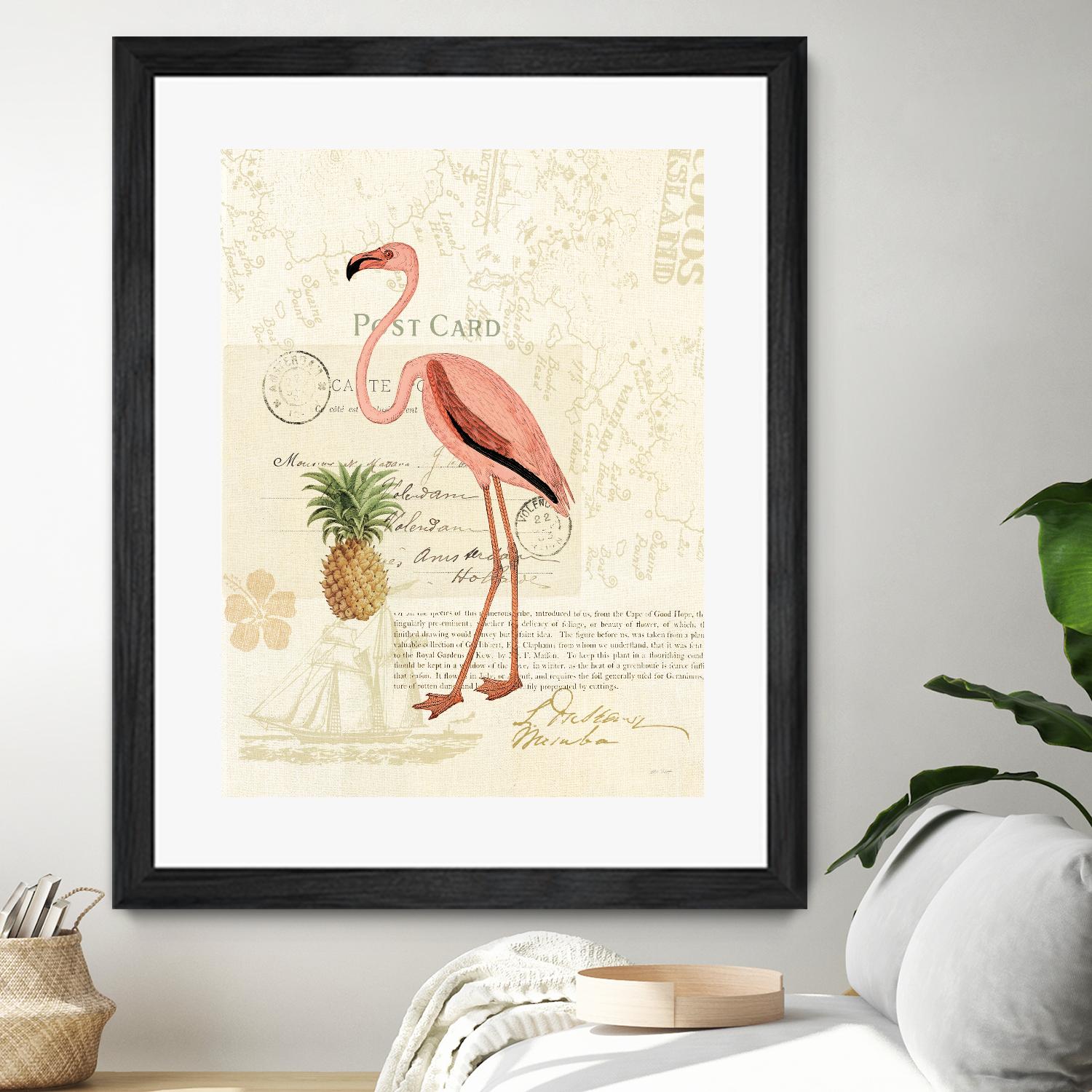 Floridian IV by Katie Pertiet on GIANT ART - green tropical