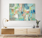 Morning Breeze by Silvia Vassileva on GIANT ART - pink abstract