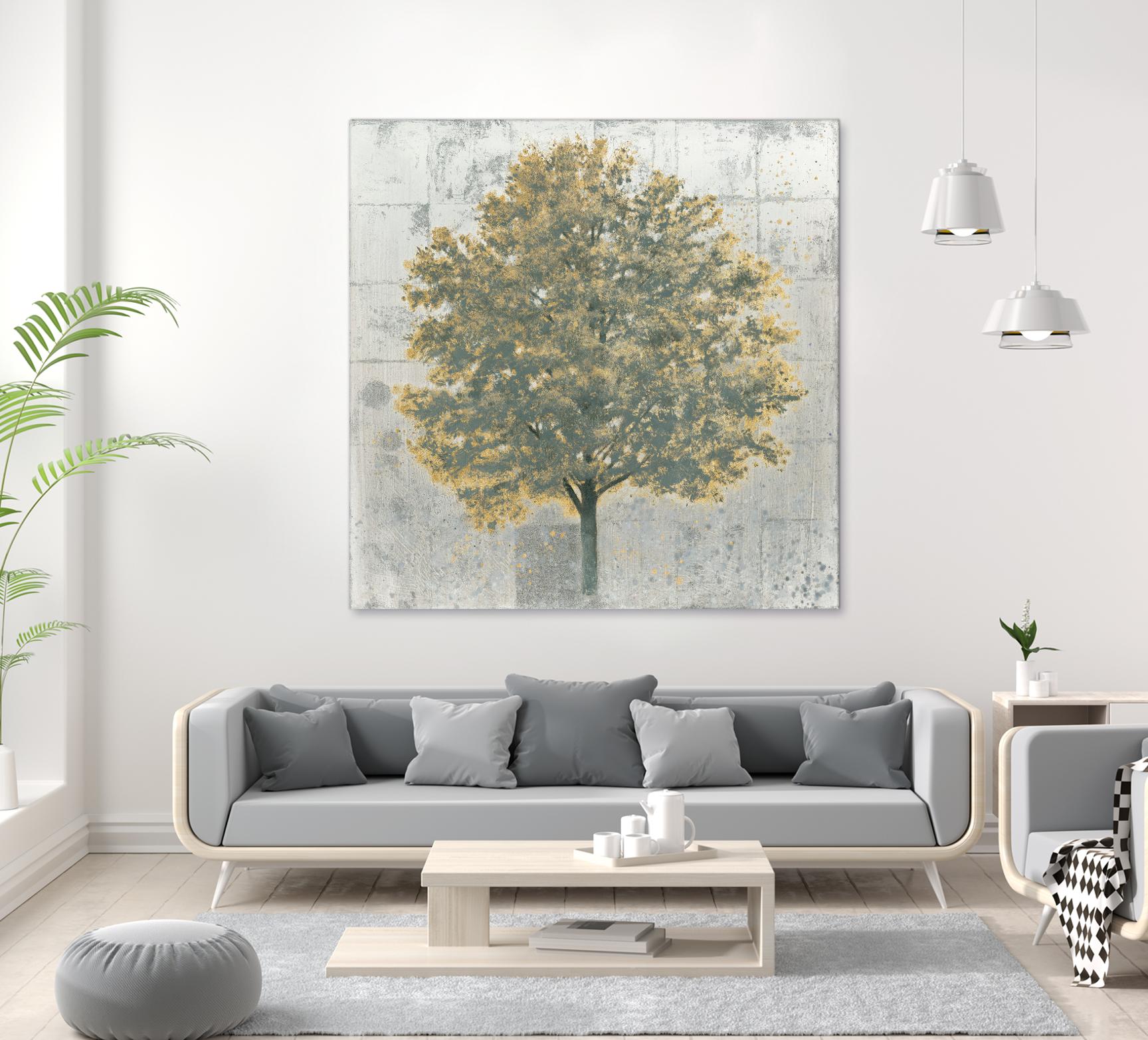 Neutrality Gold by James Wiens on GIANT ART - yellow trees