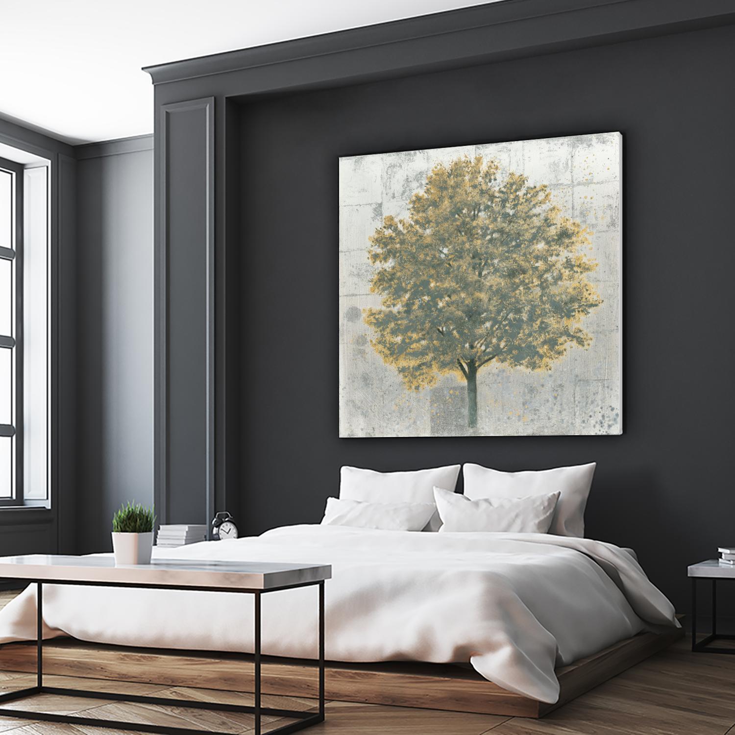 Neutrality Gold by James Wiens on GIANT ART - yellow trees