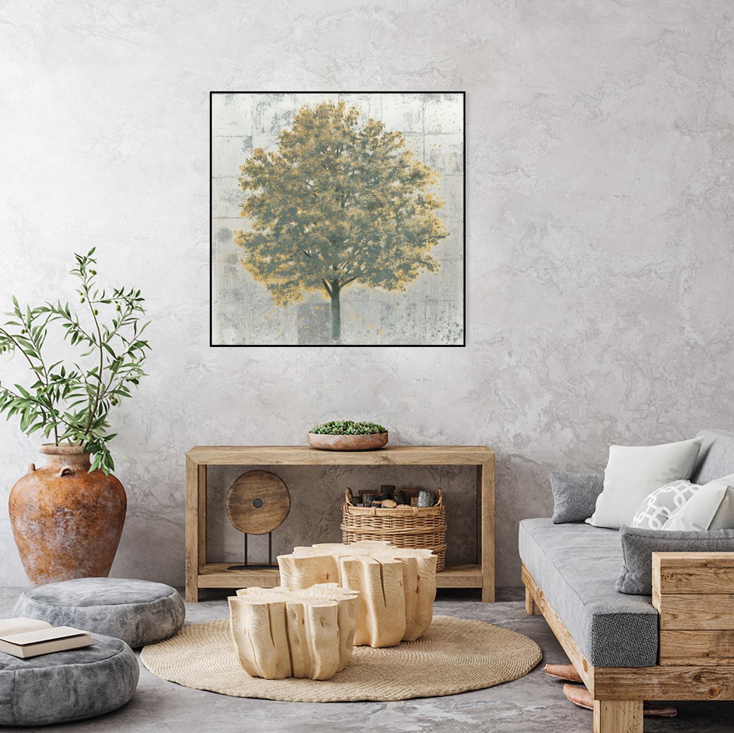 Neutrality Gold by James Wiens on GIANT ART - yellow trees