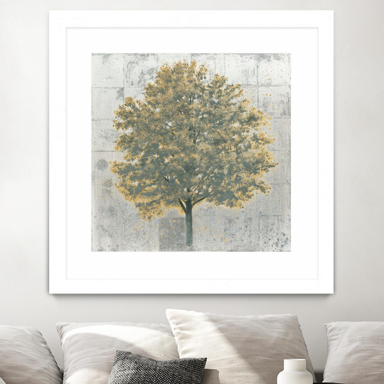 Neutrality Gold by James Wiens on GIANT ART - yellow trees