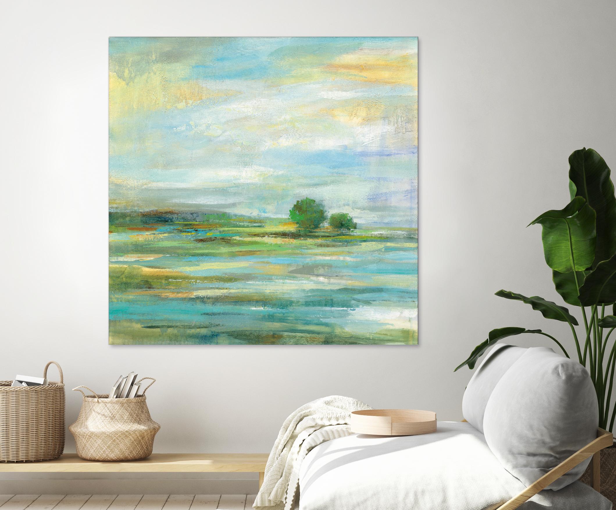 California Surf by Silvia Vassileva on GIANT ART - blue abstract