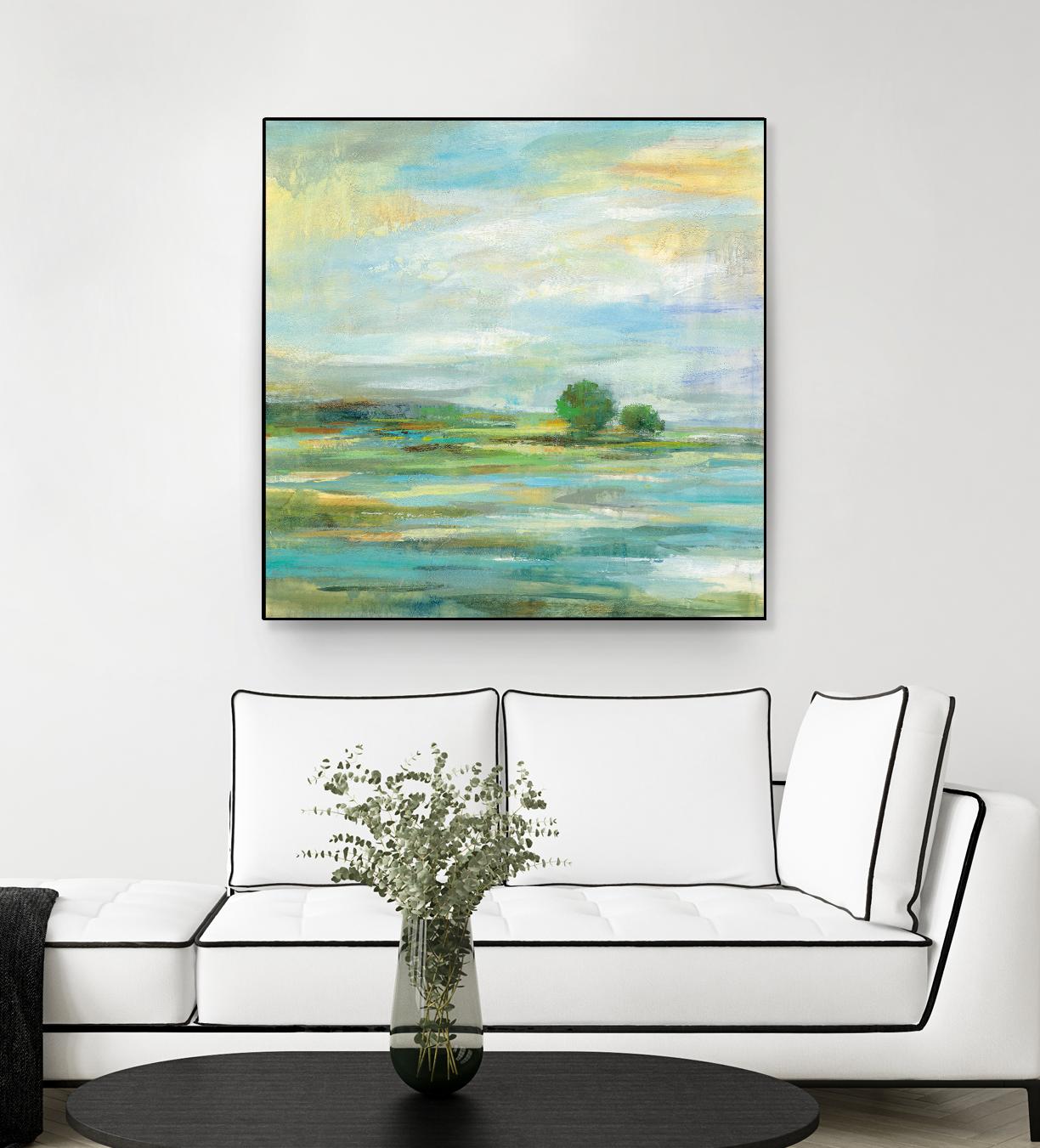 California Surf by Silvia Vassileva on GIANT ART - blue abstract