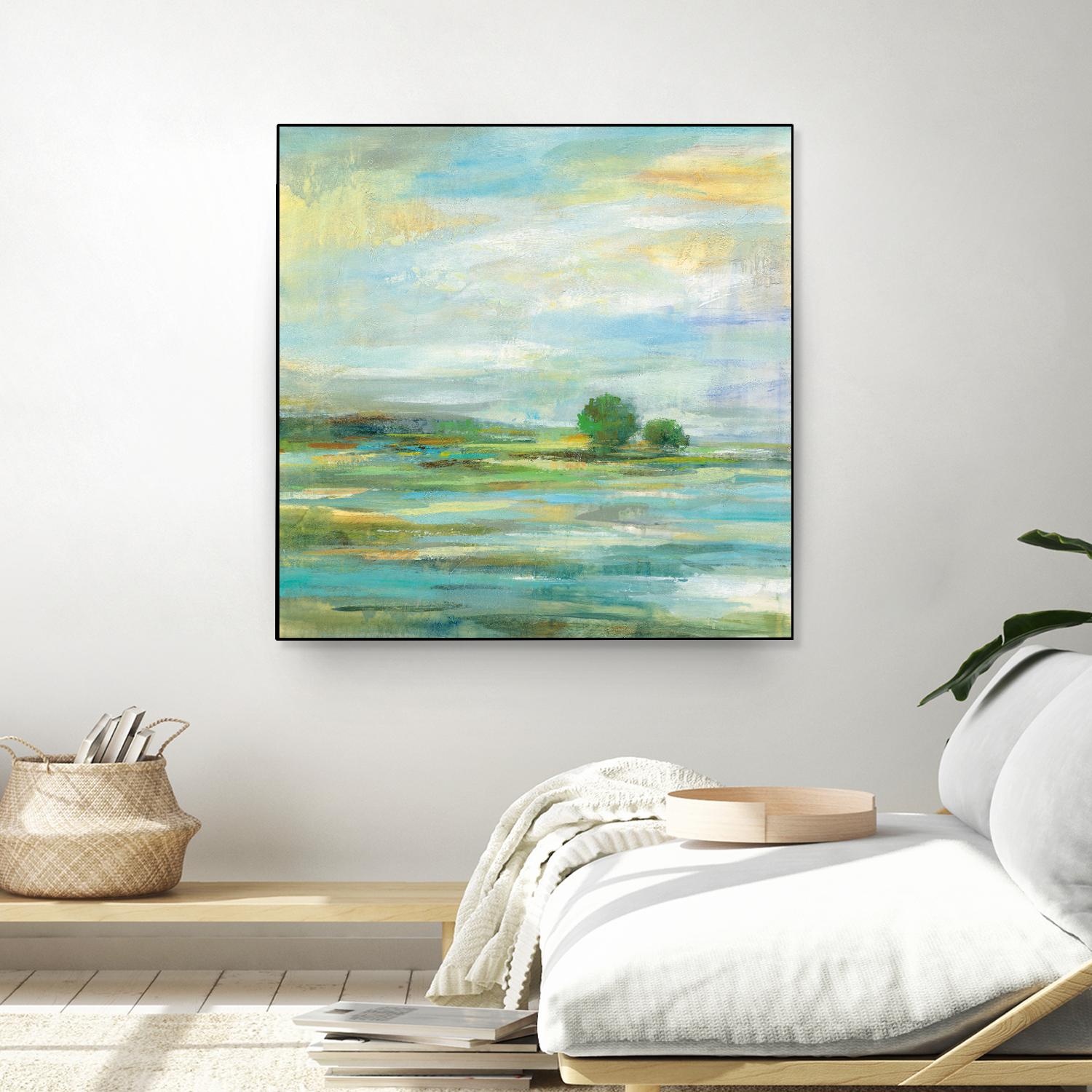 California Surf by Silvia Vassileva on GIANT ART - blue abstract