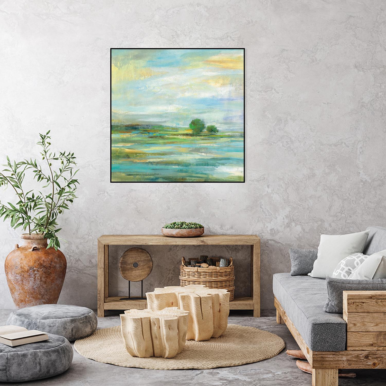 California Surf by Silvia Vassileva on GIANT ART - blue abstract