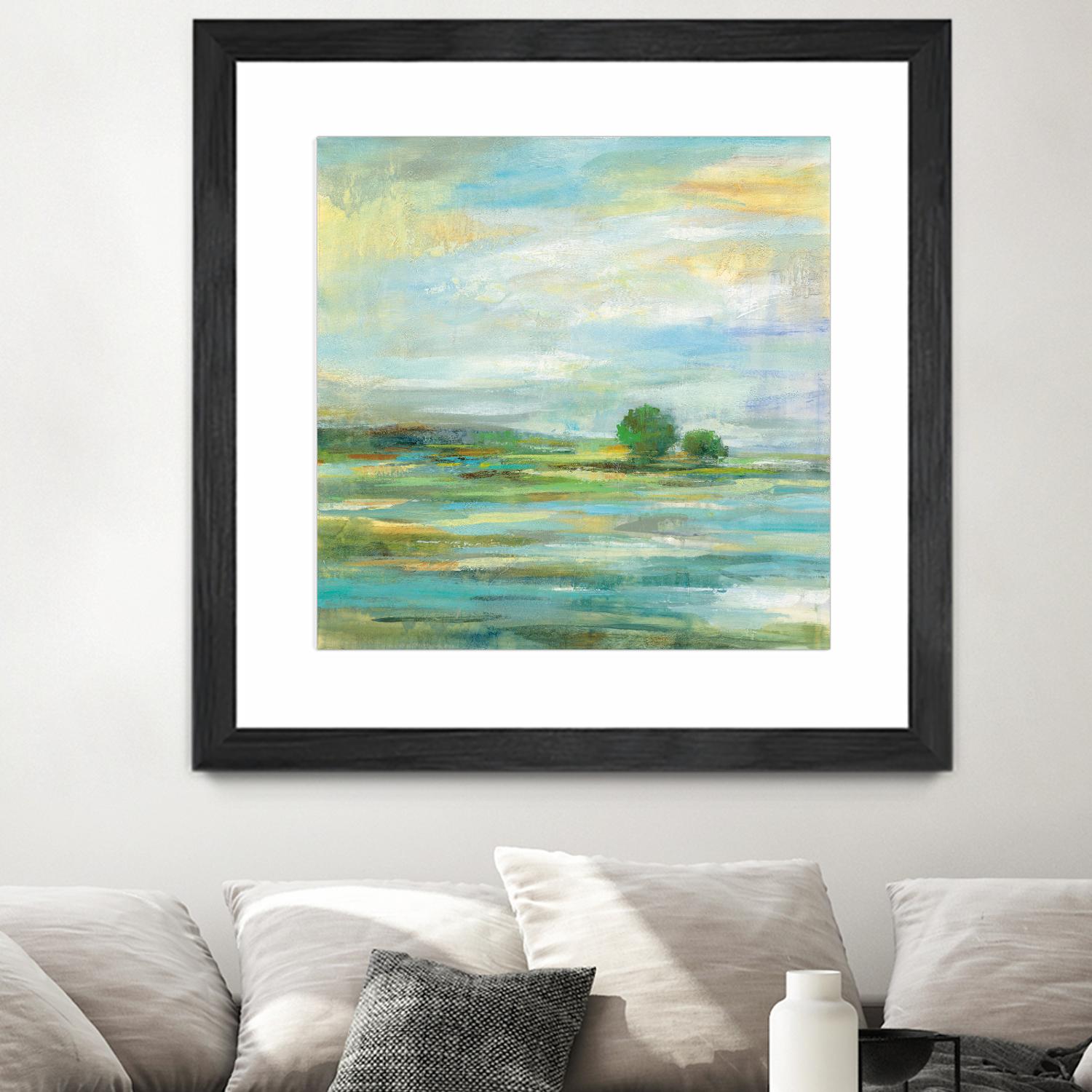 California Surf by Silvia Vassileva on GIANT ART - blue abstract