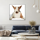 Oberon Watercolor by Avery Tillmon on GIANT ART - brown animals