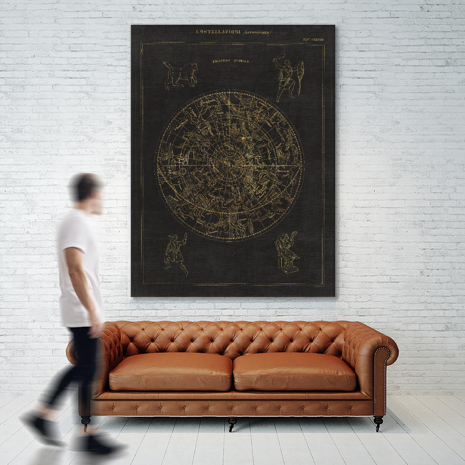 Collage Cactus IV on Graph Paper by Portfolio on GIANT ART - grey maps