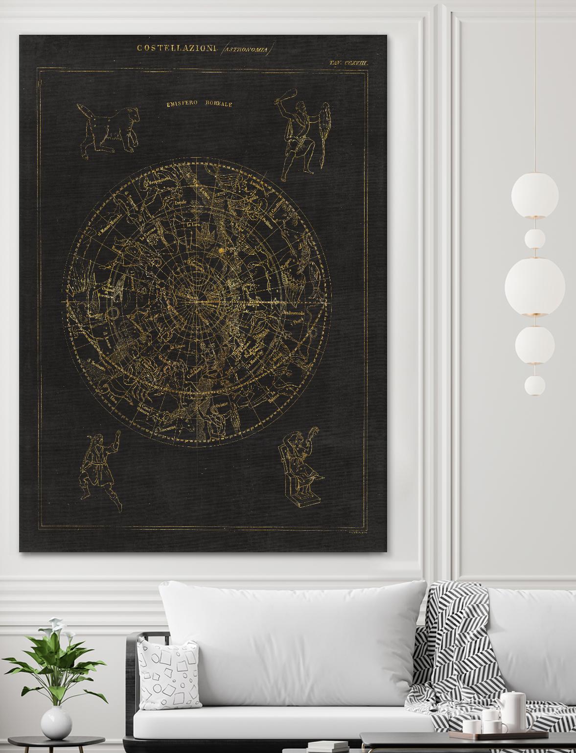 Collage Cactus IV on Graph Paper by Portfolio on GIANT ART - grey maps