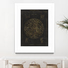 Collage Cactus IV on Graph Paper by Portfolio on GIANT ART - grey maps