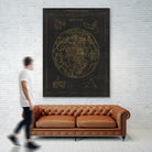Costellazioni I by Portfolio on GIANT ART - grey maps
