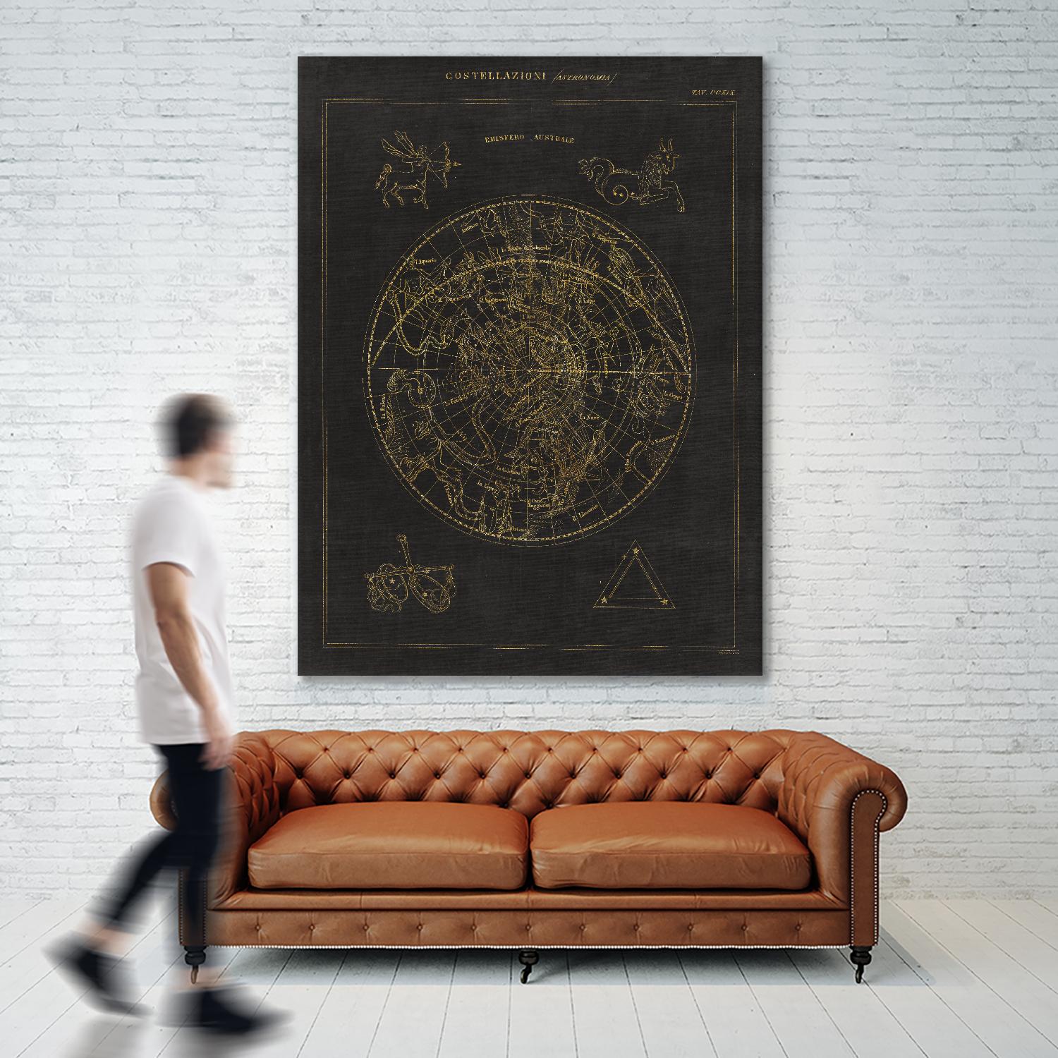 Costellazioni I by Portfolio on GIANT ART - grey maps