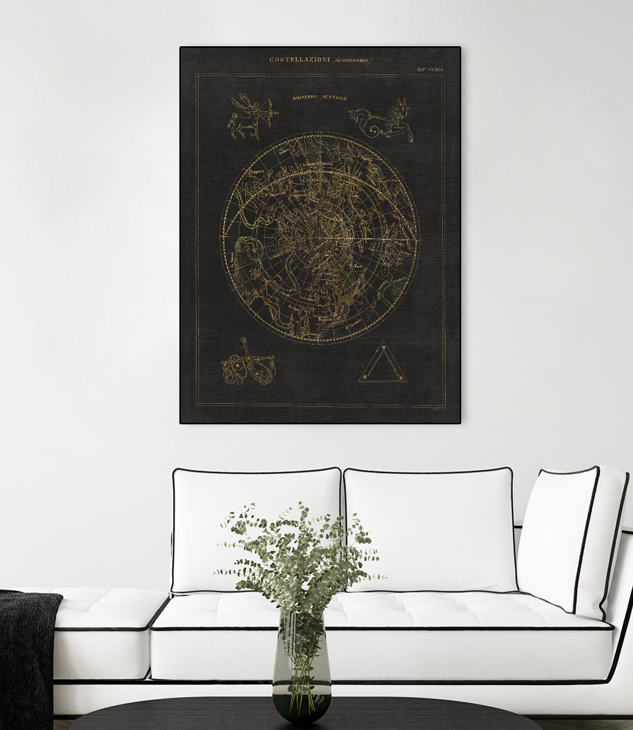 Costellazioni I by Portfolio on GIANT ART - grey maps