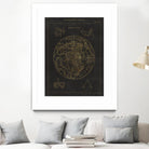 Costellazioni I by Portfolio on GIANT ART - grey maps