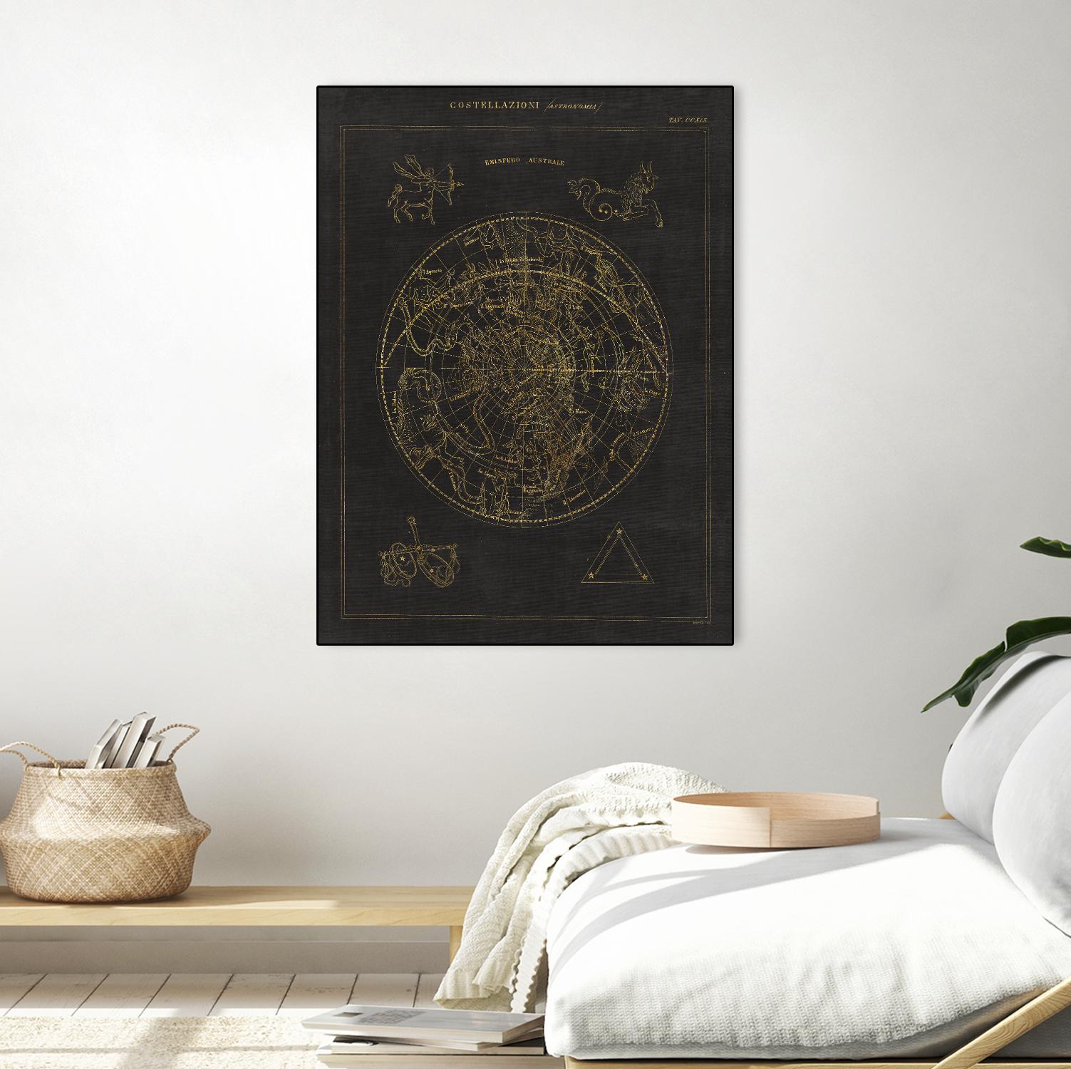 Costellazioni I by Portfolio on GIANT ART - grey maps