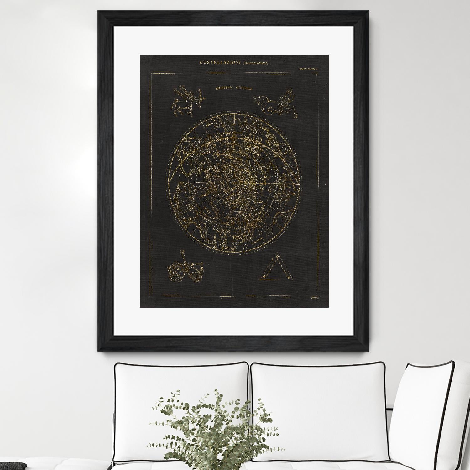 Costellazioni I by Portfolio on GIANT ART - grey maps