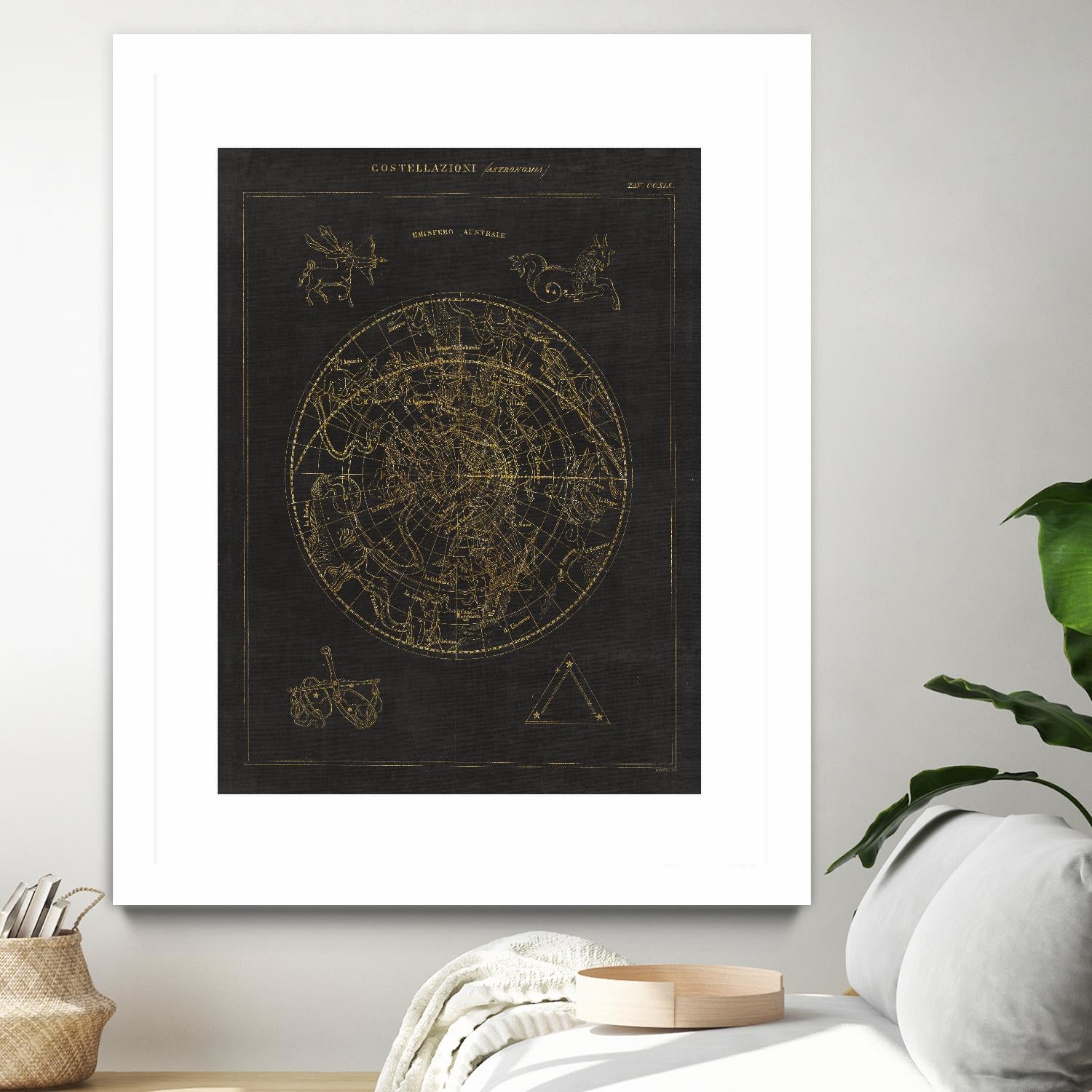 Costellazioni I by Portfolio on GIANT ART - grey maps