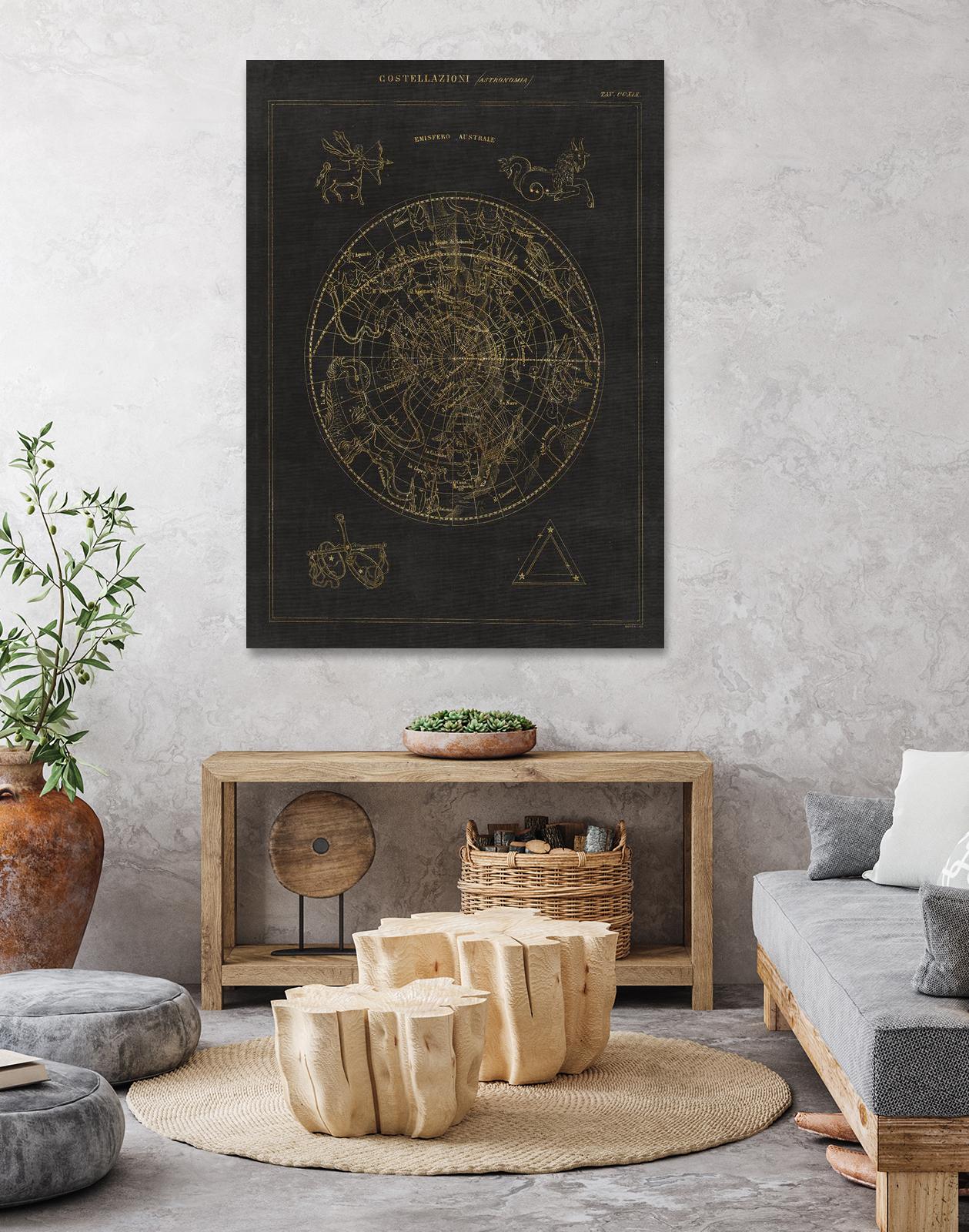 Costellazioni I by Portfolio on GIANT ART - grey maps
