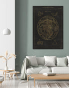 Costellazioni I by Portfolio on GIANT ART - grey maps