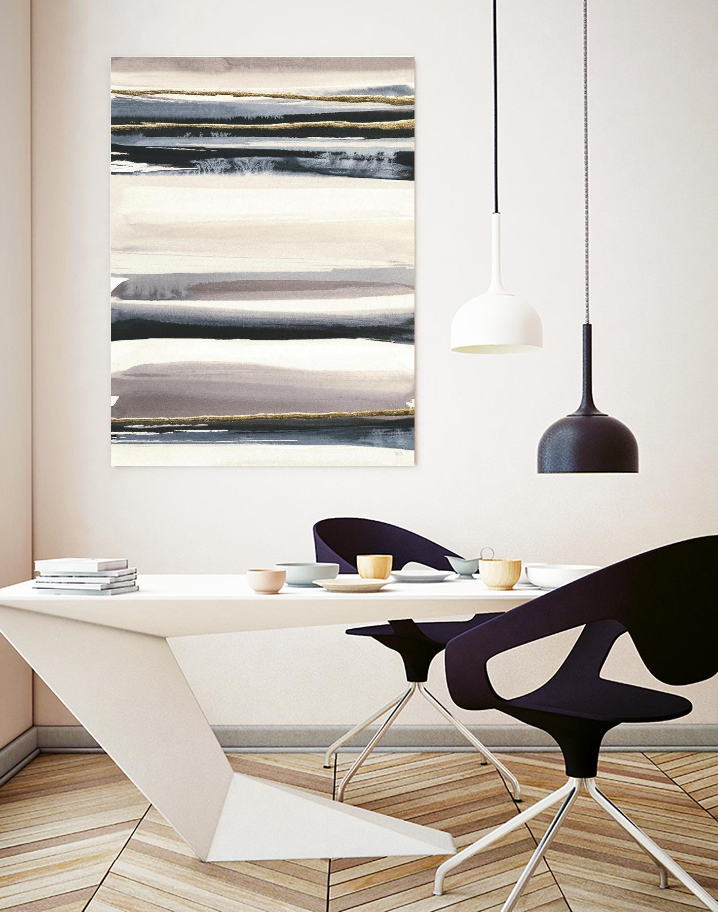 Gilded Grey III by Chris Paschke on GIANT ART - multi abstract abstract
