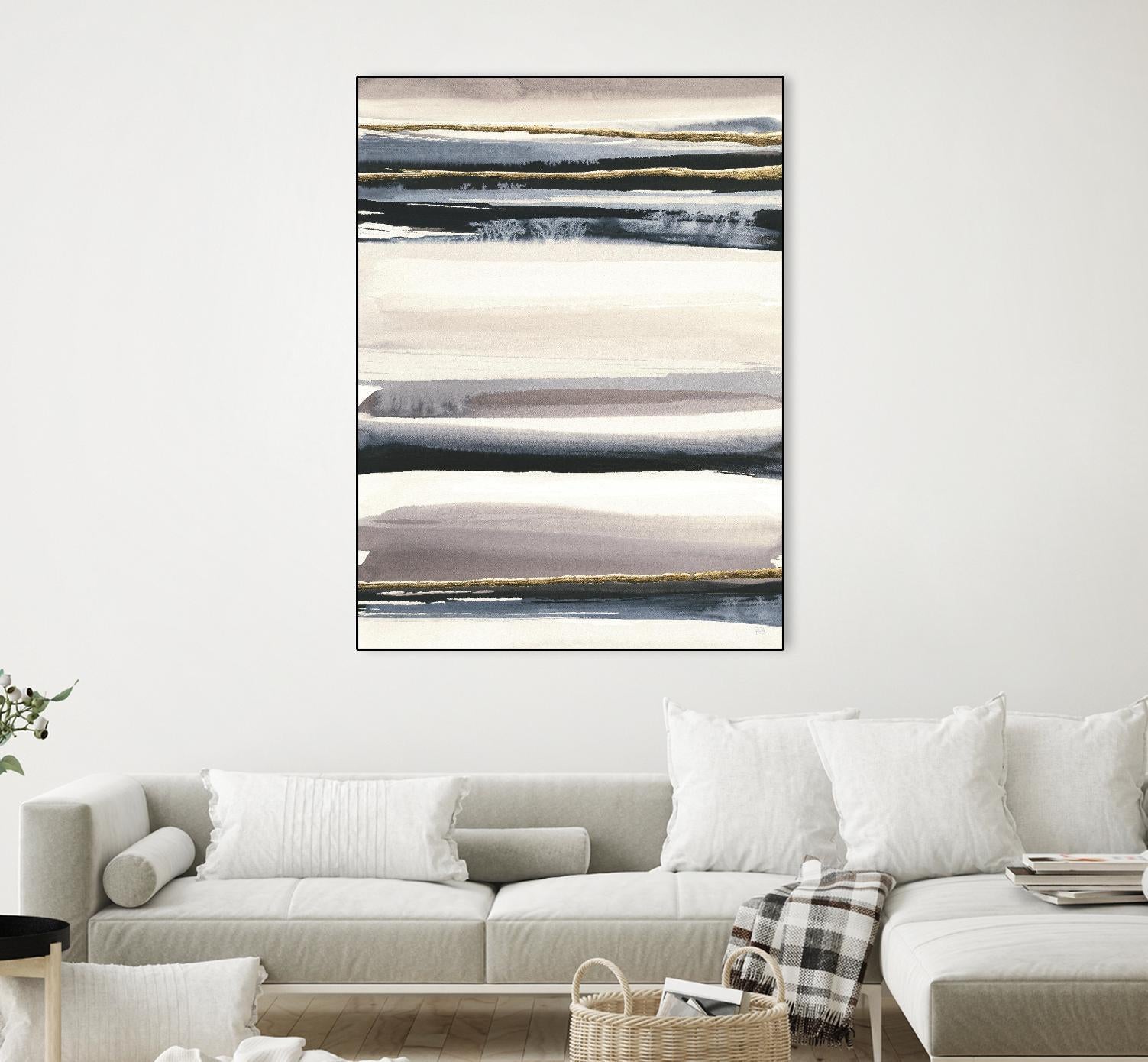 Gilded Grey III by Chris Paschke on GIANT ART - multi abstract abstract