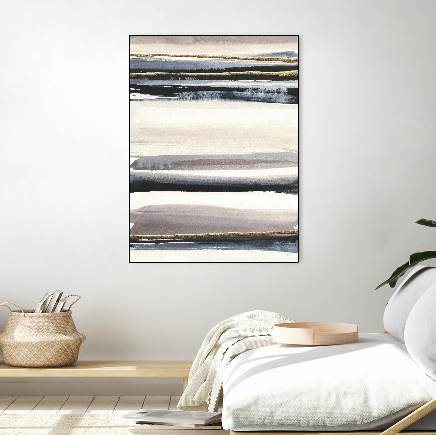 Gilded Grey III by Chris Paschke on GIANT ART - multi abstract abstract