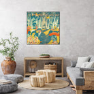 Vintage Travel Brochure VI by Portfolio on GIANT ART - blue tropical