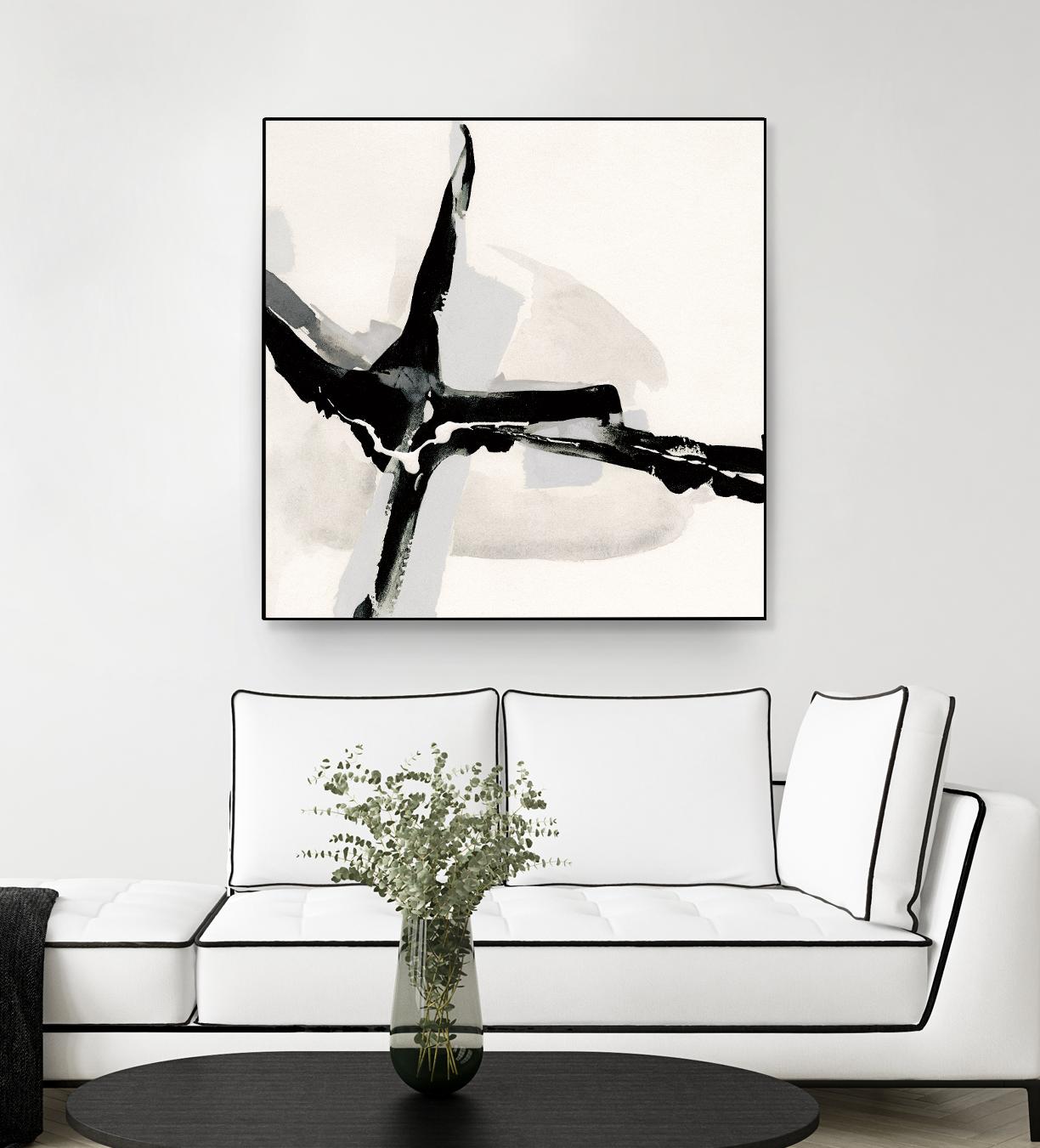 Creamy Neutral I by Chris Paschke on GIANT ART - white abstract