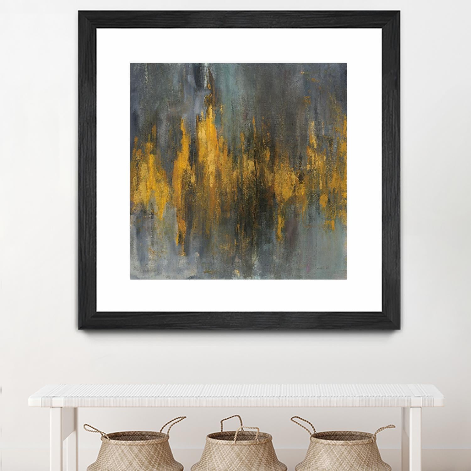 Black and Gold Abstract by Danhui Nai on GIANT ART - multi abstract abstract