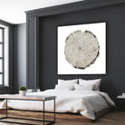 Woodland Years II on White by Sue Schlabach on GIANT ART - grey trees