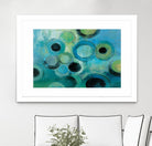 Pebbles on the Beach by Silvia Vassileva on GIANT ART - green abstract