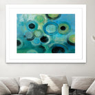 Pebbles on the Beach by Silvia Vassileva on GIANT ART - green abstract