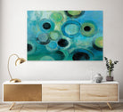 Pebbles on the Beach by Silvia Vassileva on GIANT ART - green abstract