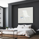 Serene Seaside III Tan by James Wiens on GIANT ART - multi coastal & nautical beach