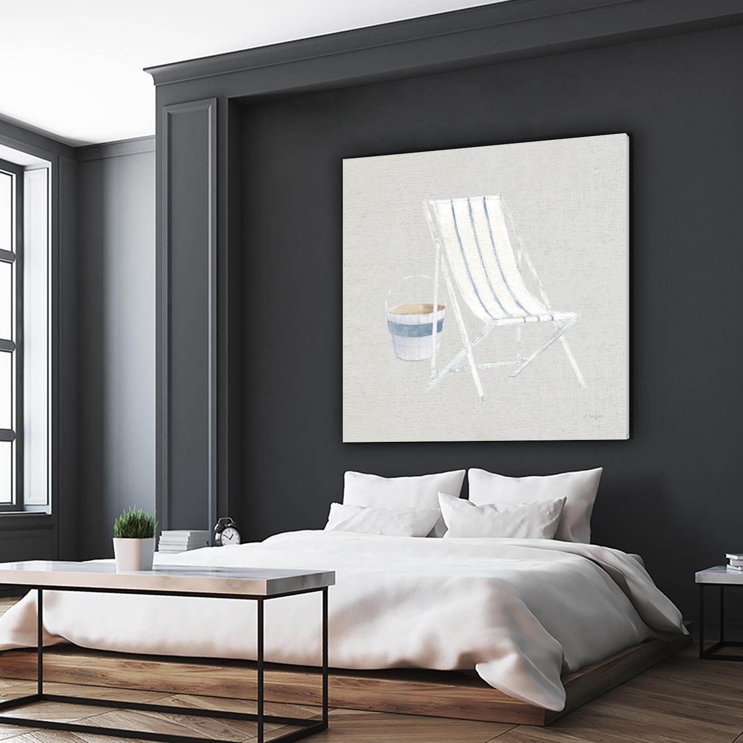 Serene Seaside III Tan by James Wiens on GIANT ART - multi coastal & nautical beach