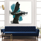 Black and Teal IV by Chris Paschke on GIANT ART - multi abstract abstract
